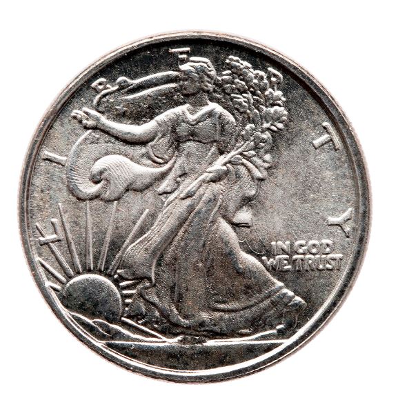 1/10 oz Silver Round - Walking Liberty