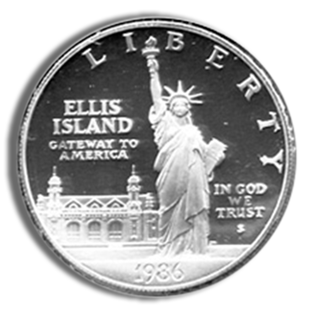 1986-S $1 Statue of Liberty Silver Commem - Proof