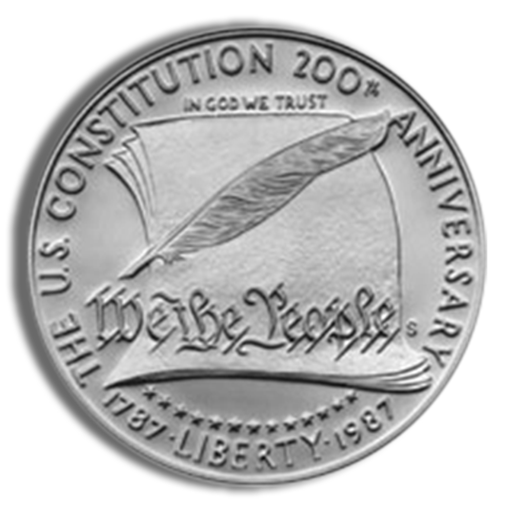 1987-S $1 Constitution Silver Commem - Proof