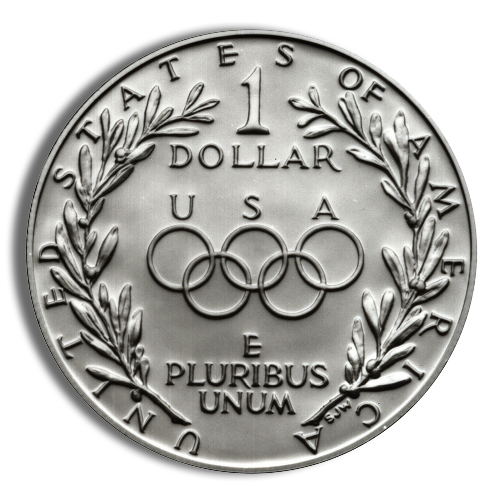 1988-S $1 Olympic Silver Commem - Proof