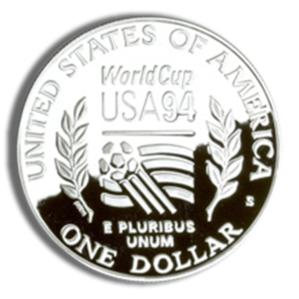 1994-S $1 World Cup Silver Commem - Proof