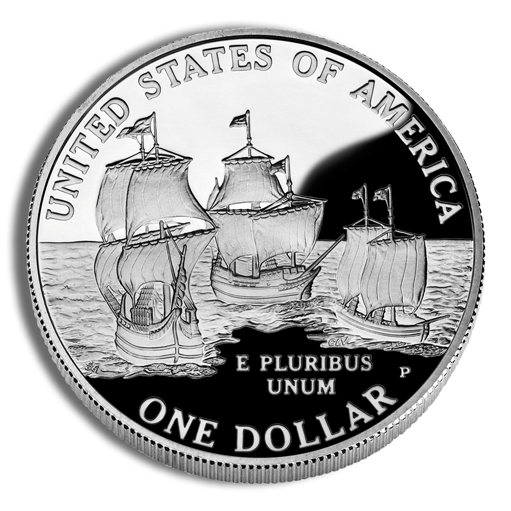 2007-P $1 Jamestown Silver Commem - Proof