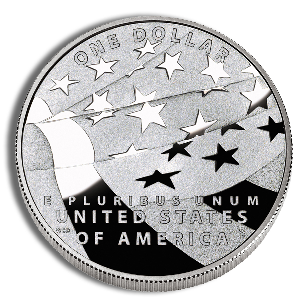 2012-P $1 Star-Spangled Banner Silver Commem - Proof