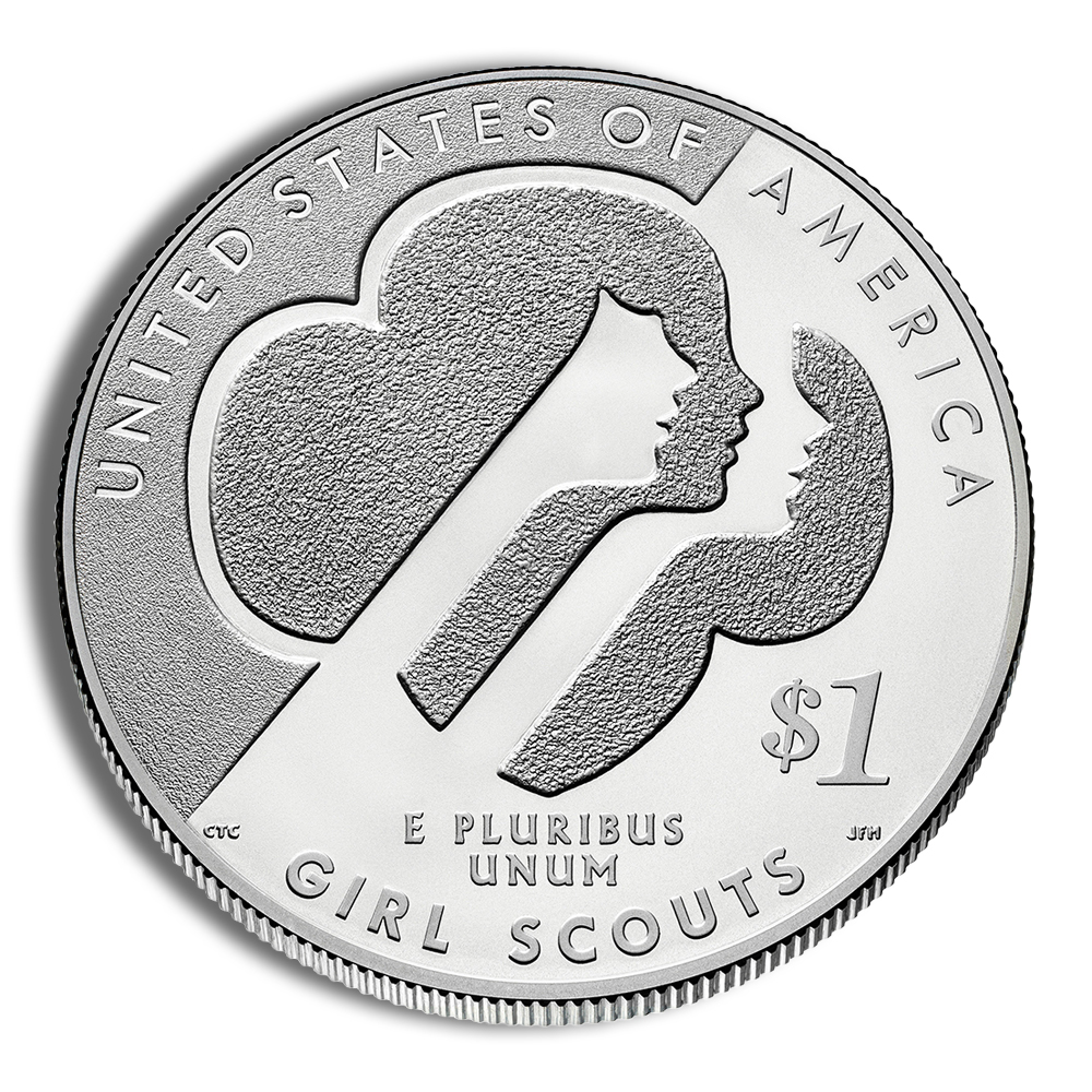 2013-W $1 Girl Scouts Silver Commem - Proof