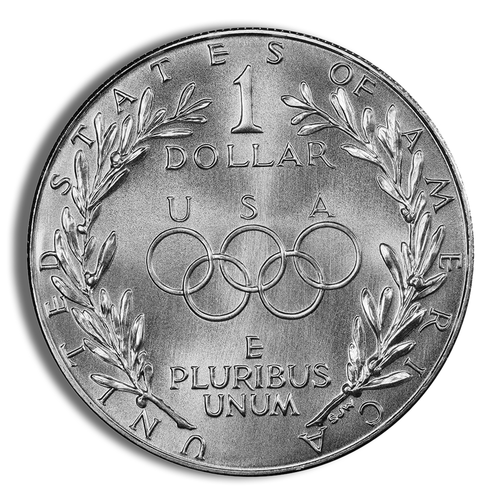 1988-D $1 Olympic Silver Commem - BU