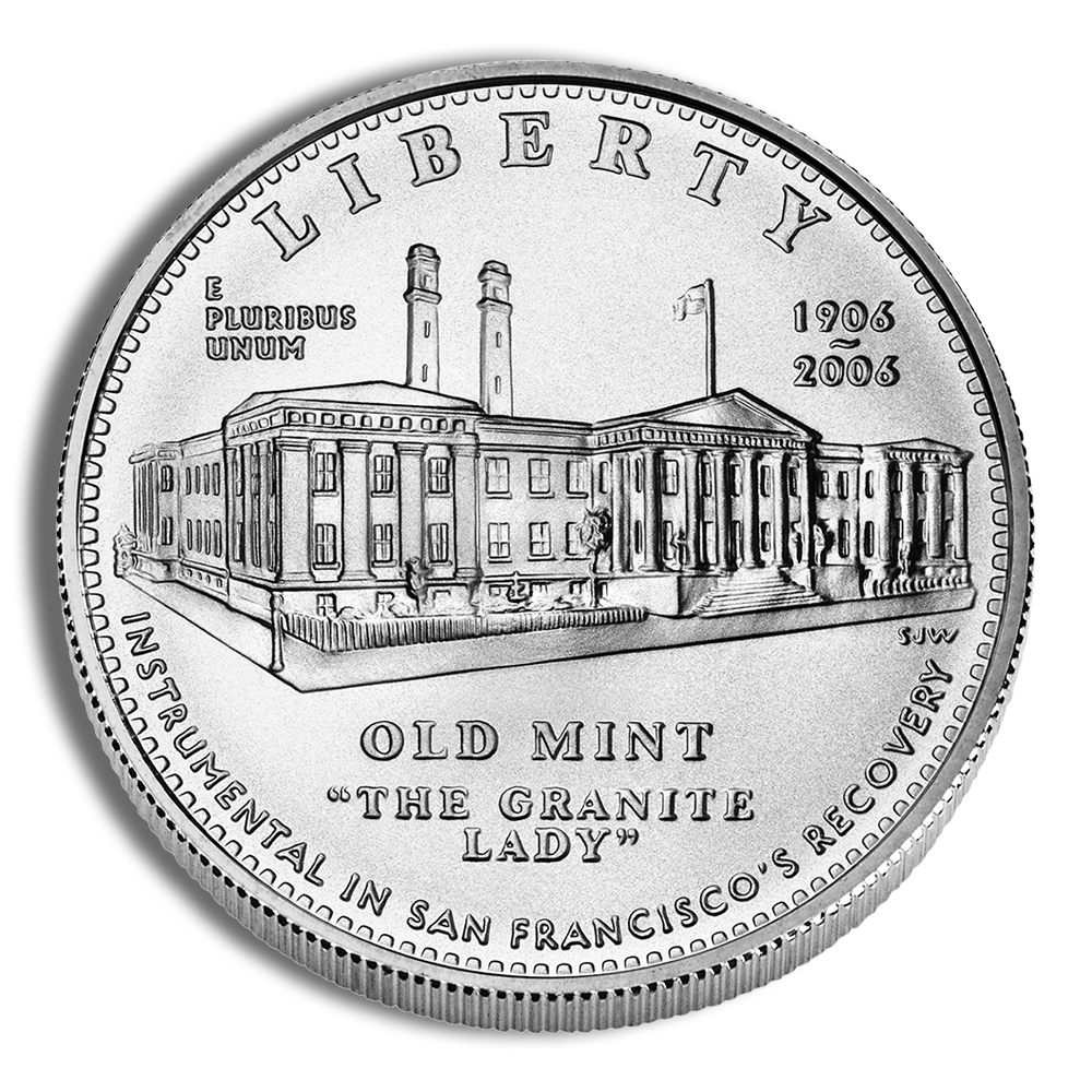 2006-S $1 Old San Francisco Mint Silver Commem - BU