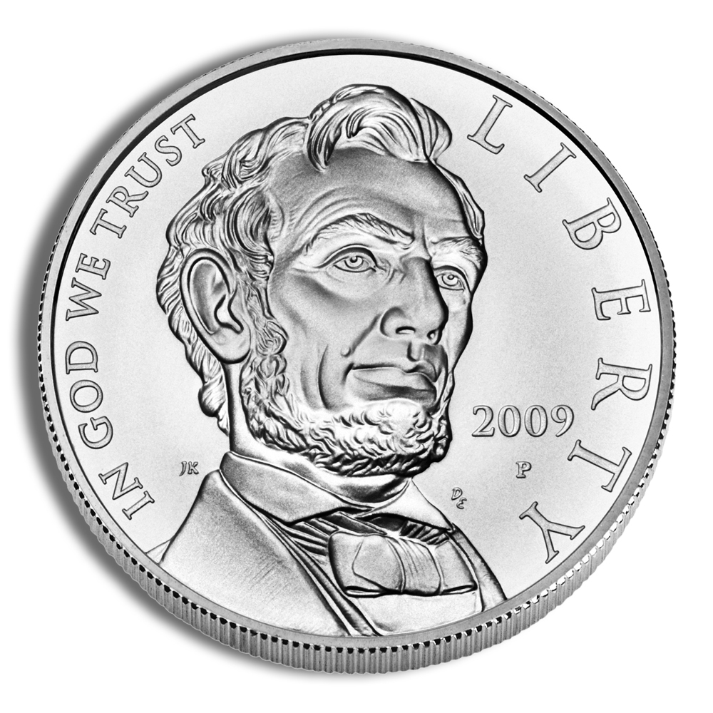 2009-P $1 Abraham Lincoln Silver Commem - BU