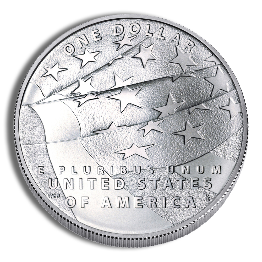 2012-P $1 Star-Spangled Banner Silver Commem - BU