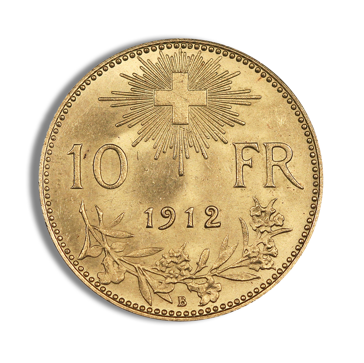 Switzerland Gold 10 Francs (1911-1922)