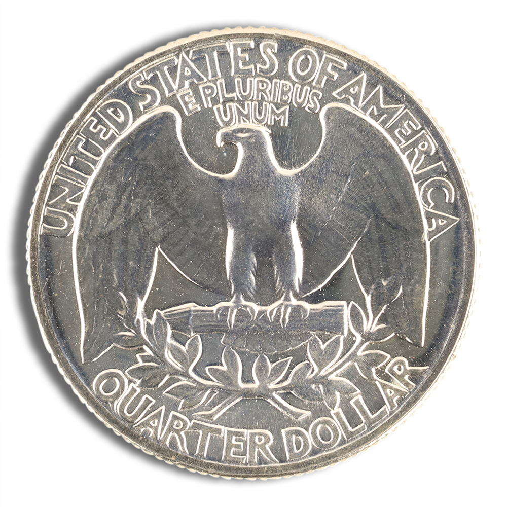 $1 FV 90% Silver Washington Quarter 1932-1964 Proof