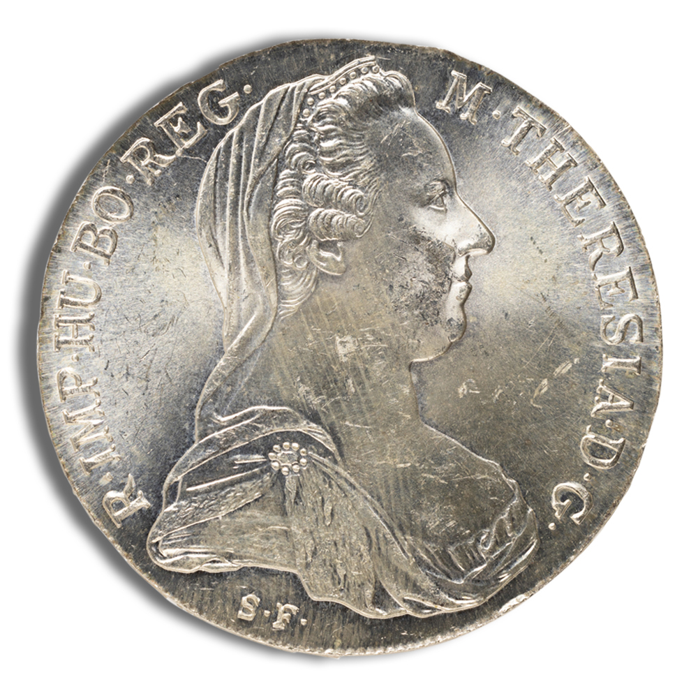 1780 Austria Maria Theresa Silver Thaler