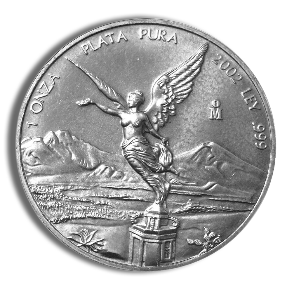 2002 1 oz Silver Mexican Libertad - BU