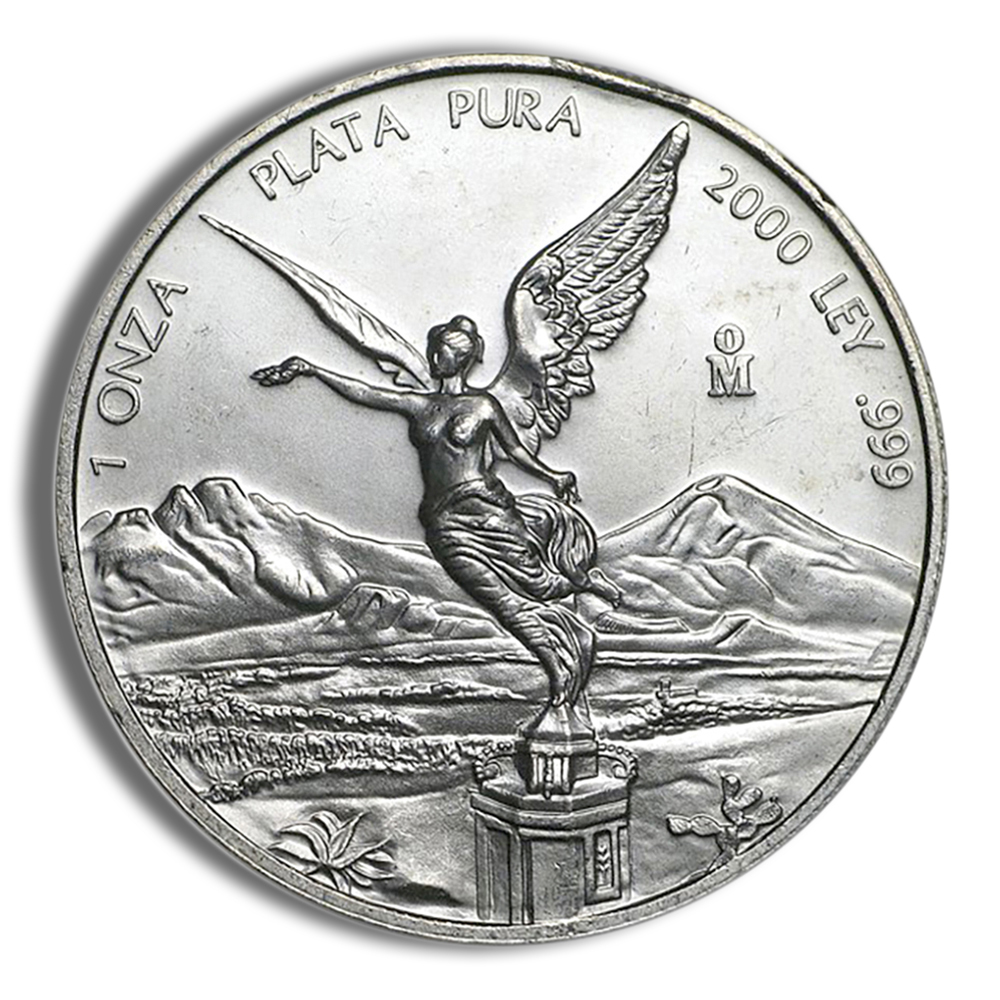 2000 1 oz Silver Mexican Libertad - BU