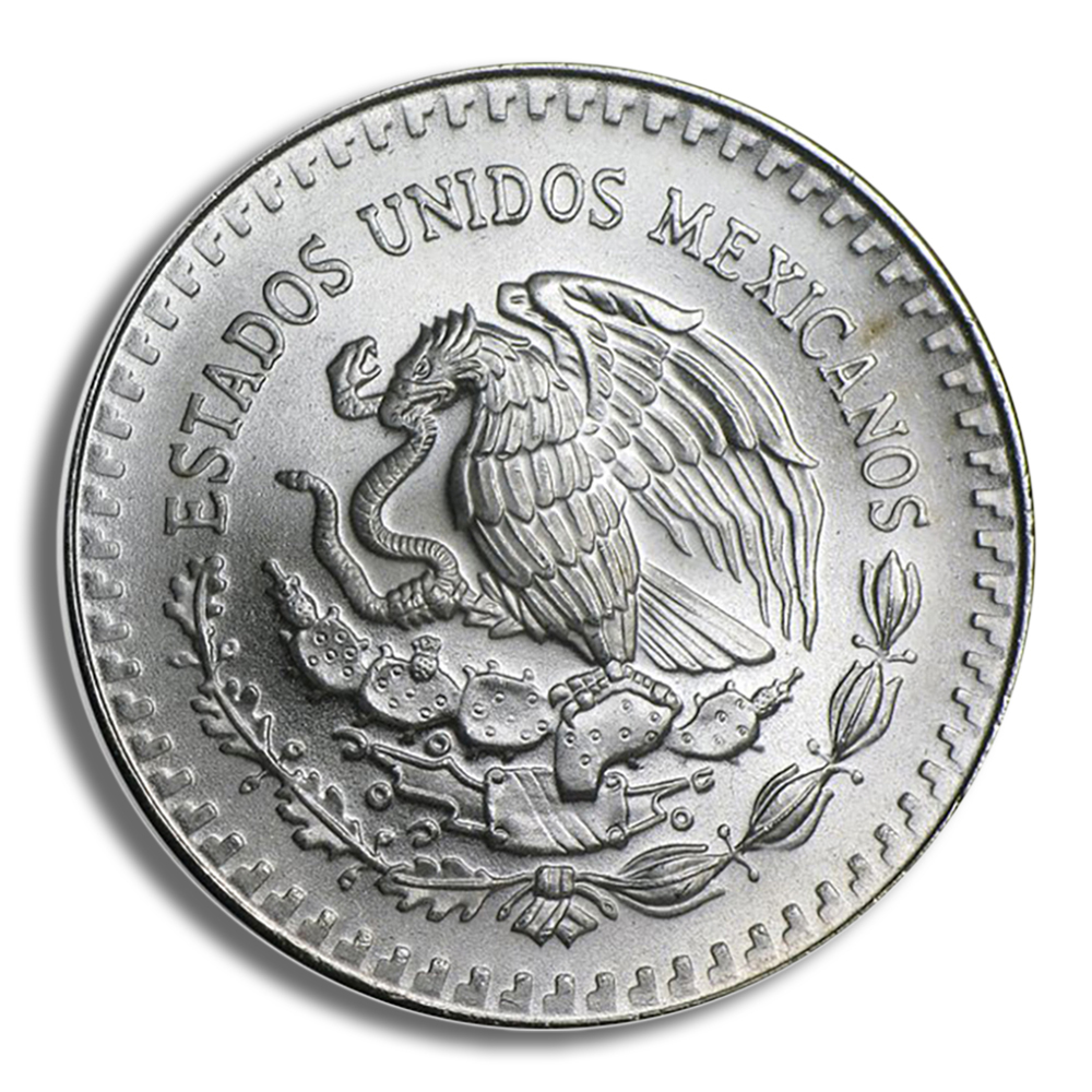 1990 1 oz Silver Mexican Libertad - BU