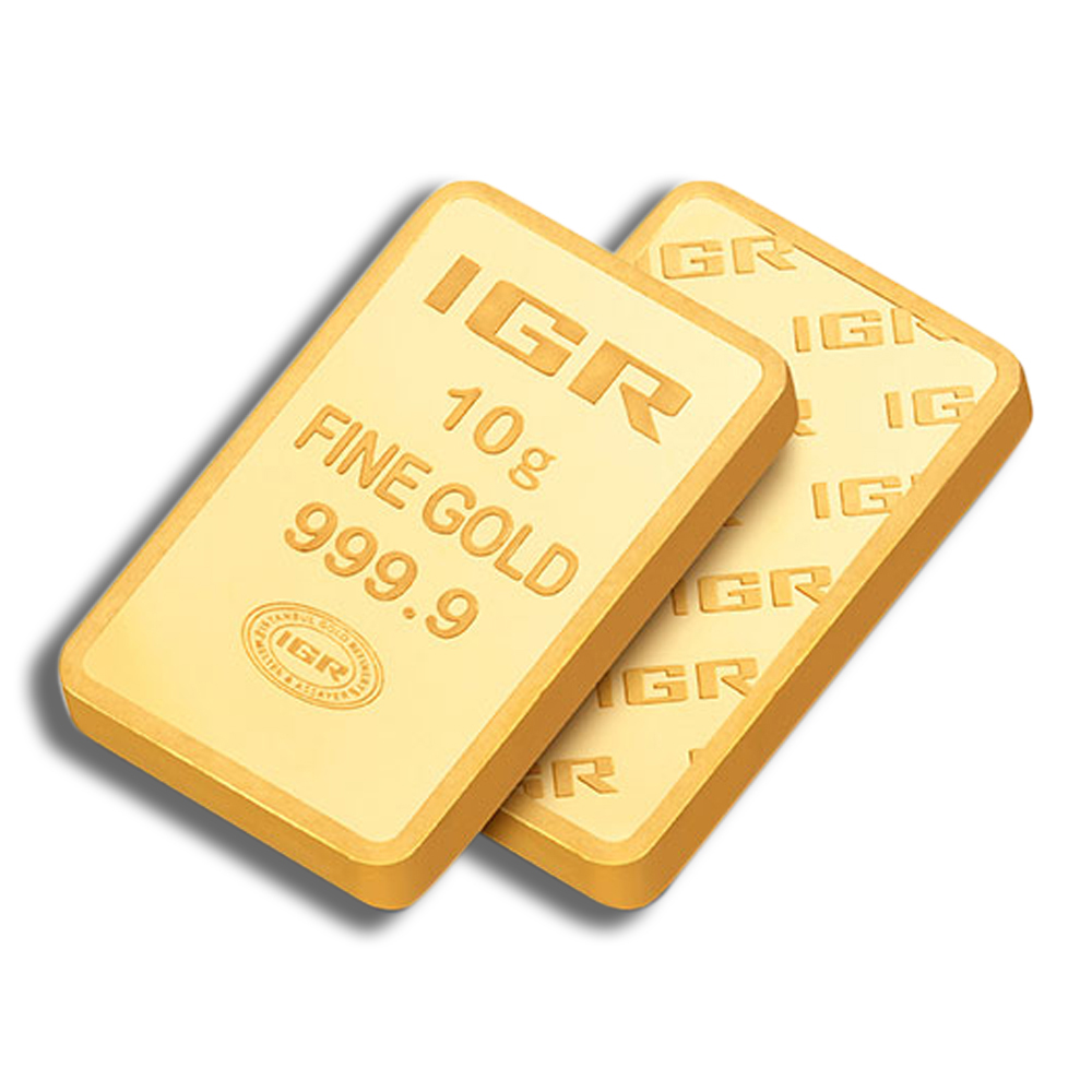 10 gram Gold Bar - IGR Metals (Carded)