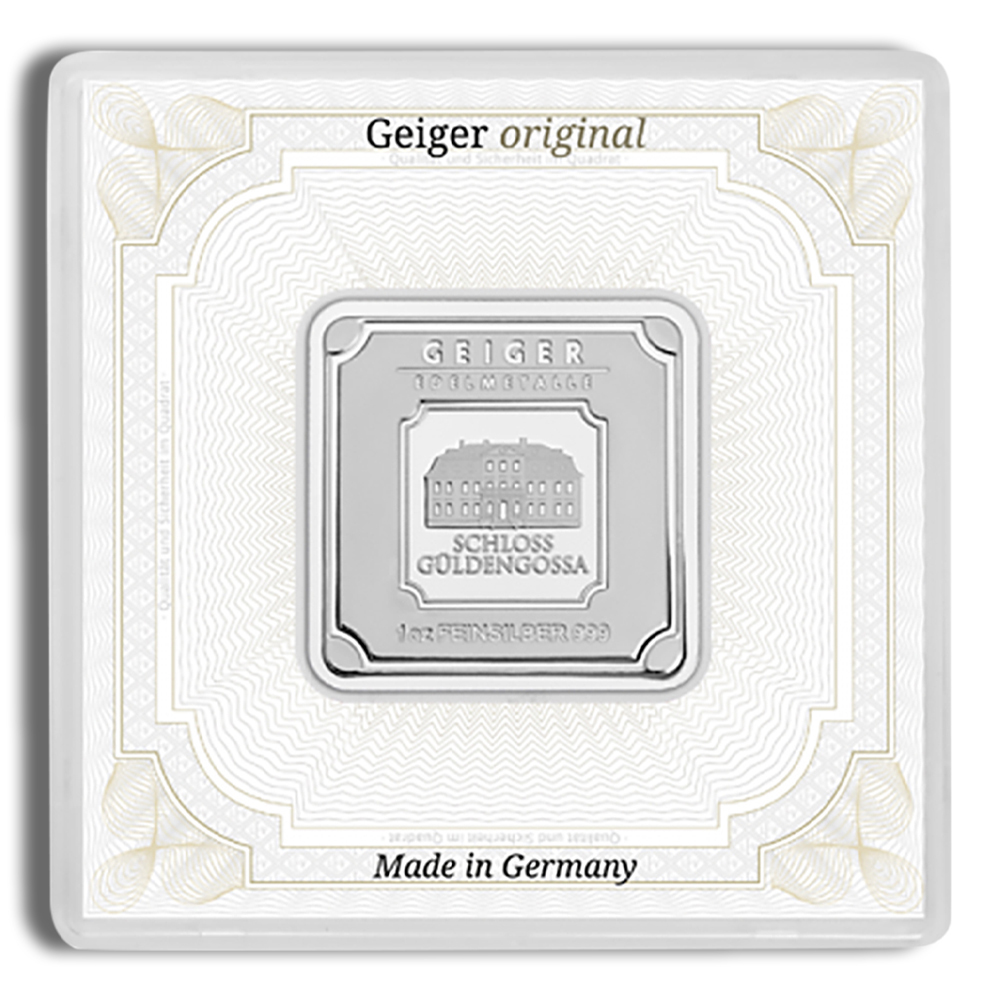 10 gram Silver Bar - Geiger (In Assay)