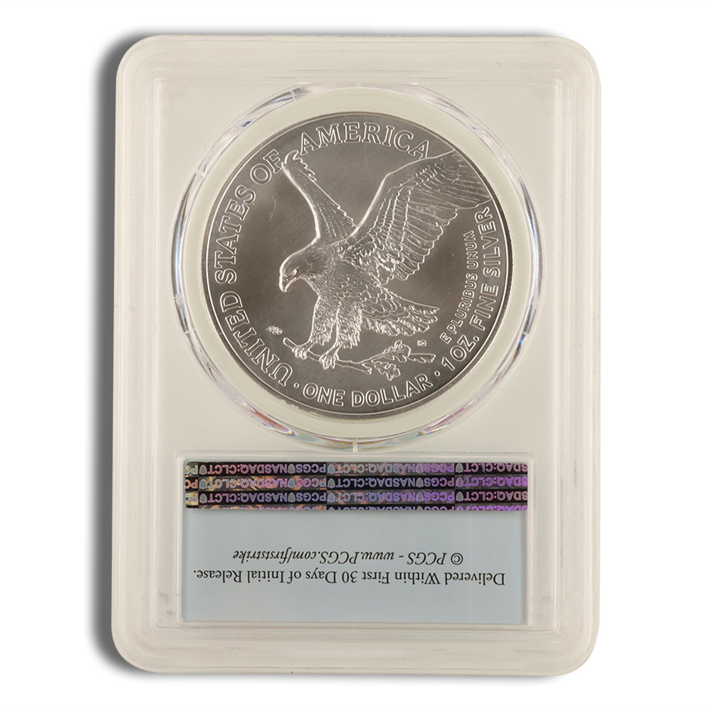 2021 Silver Eagle PCGS MS70 First Strike (Type 2)