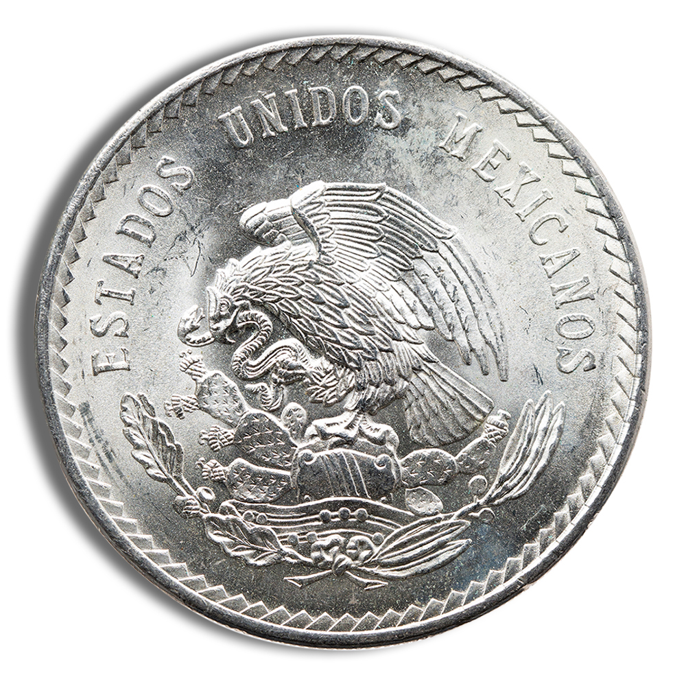 Mexico Silver 5 Pesos Cuauhtemoc (1947-1948)