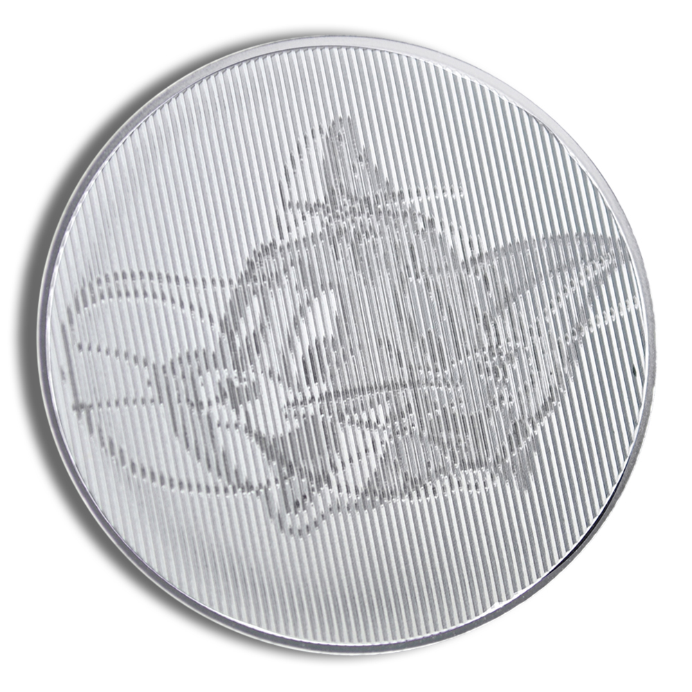 1 oz Silver Tom & Jerry 80th Anniversary Lenticular Round (.999)