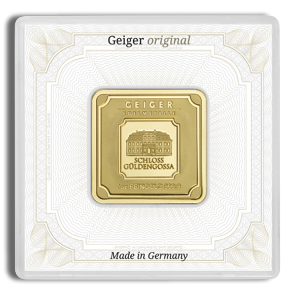 1 oz Gold Bar - Geiger (In Assay)