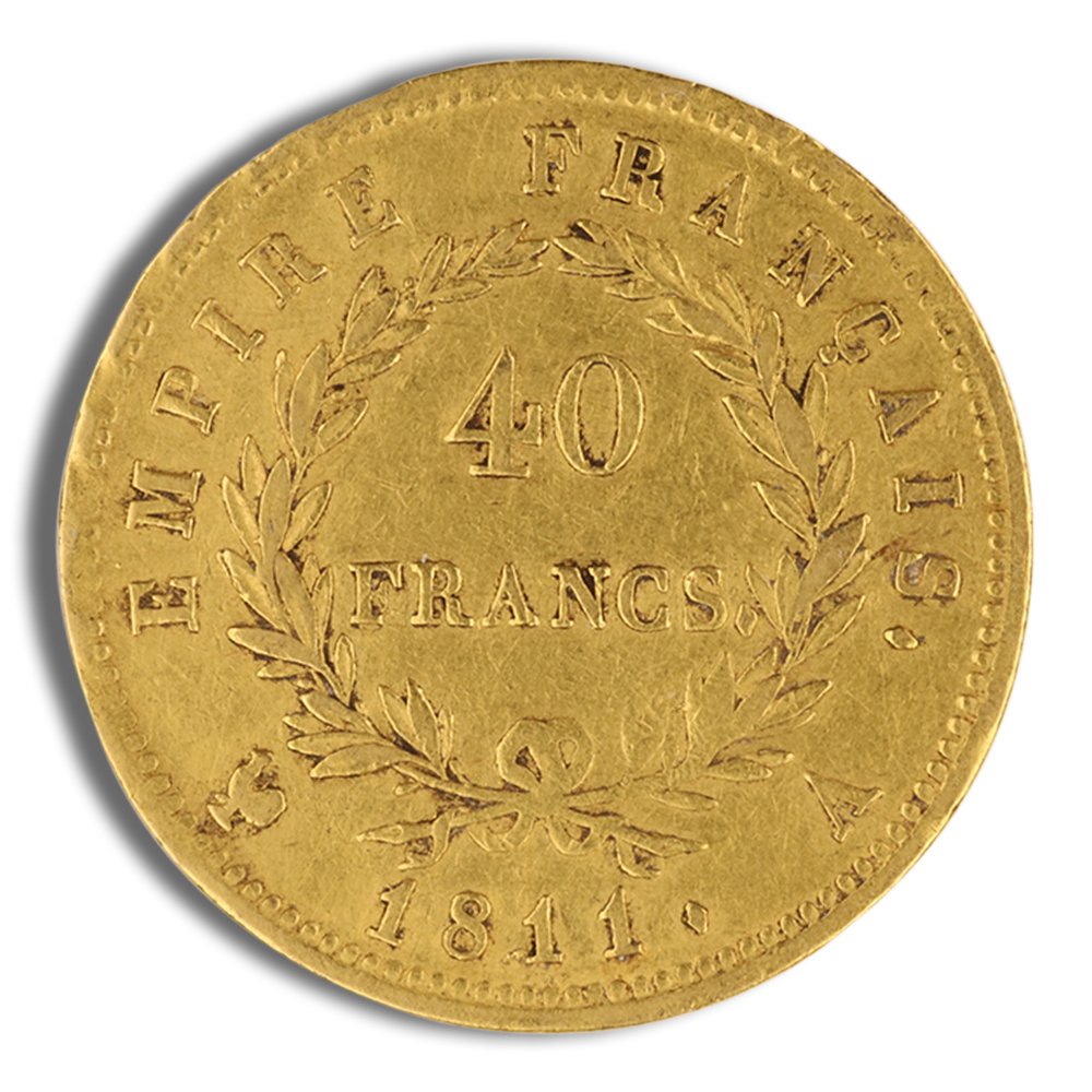 France Gold 40 Francs - Napoleon I (1806-1813)