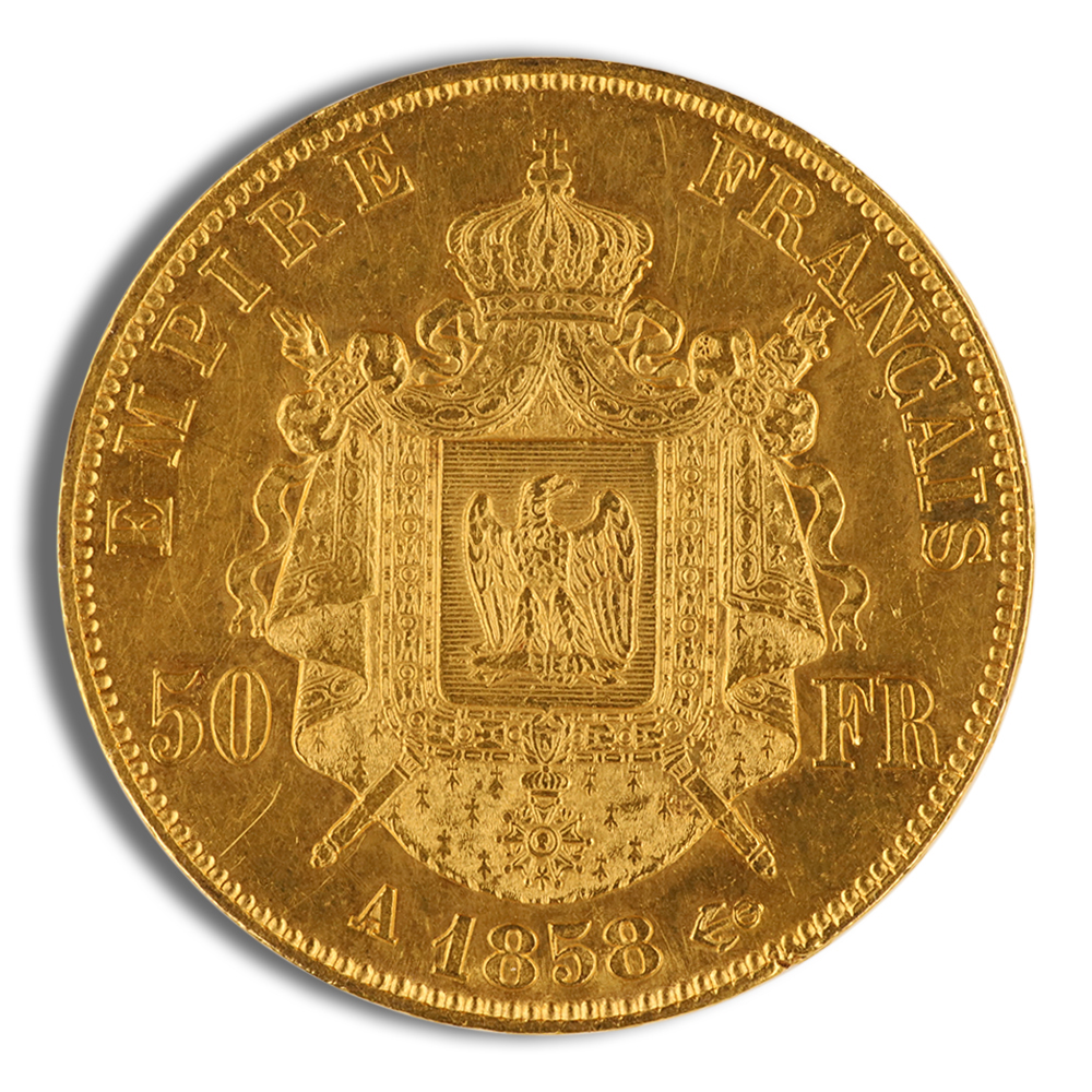 France Gold 50 Francs - Napoleon III (1855-1868)