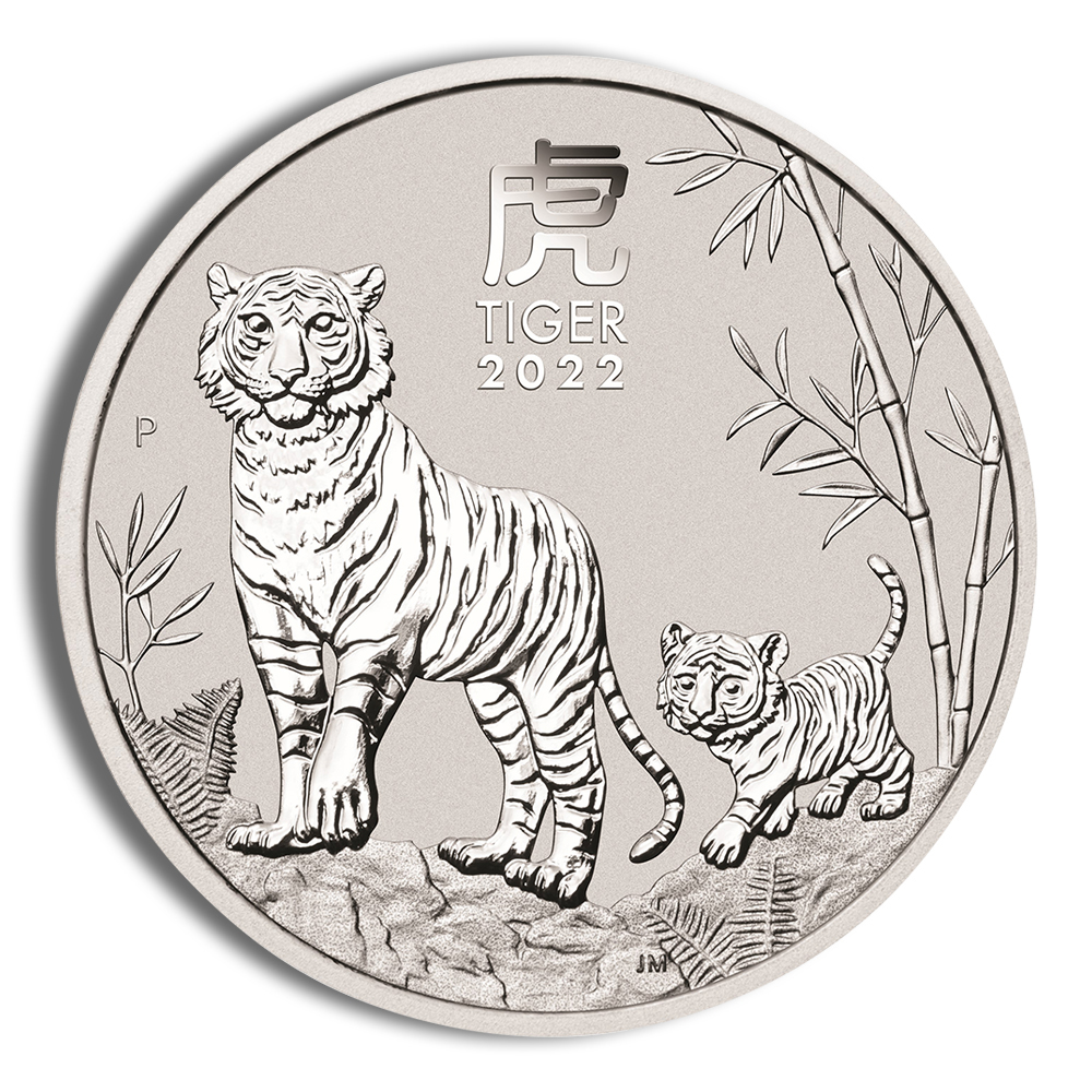 2022 Kilo Australia Silver Lunar Tiger BU - Series III