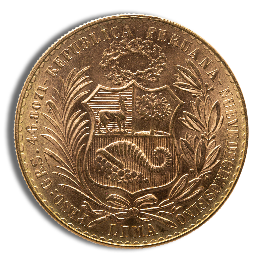 Peru 100 Soles Gold Coin