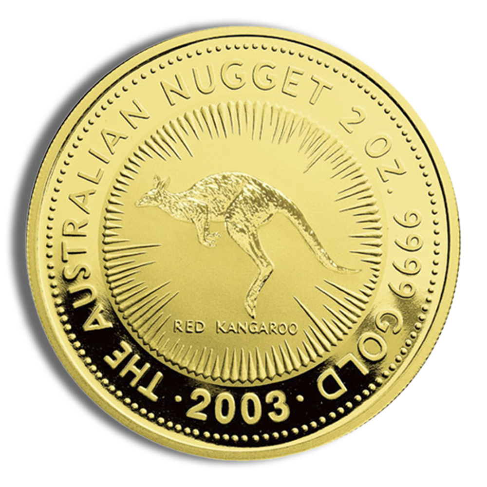 2006 2 oz Australia Gold Nugget - BU