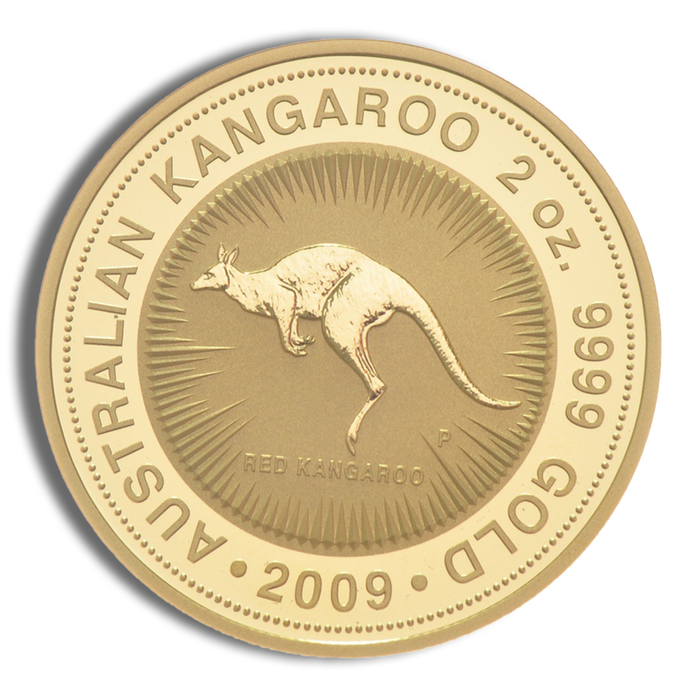 2009 2 oz Australia Gold Kangaroo- BU