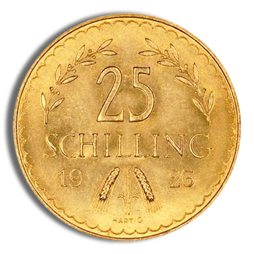 Austria 25 Schilling Gold Coin