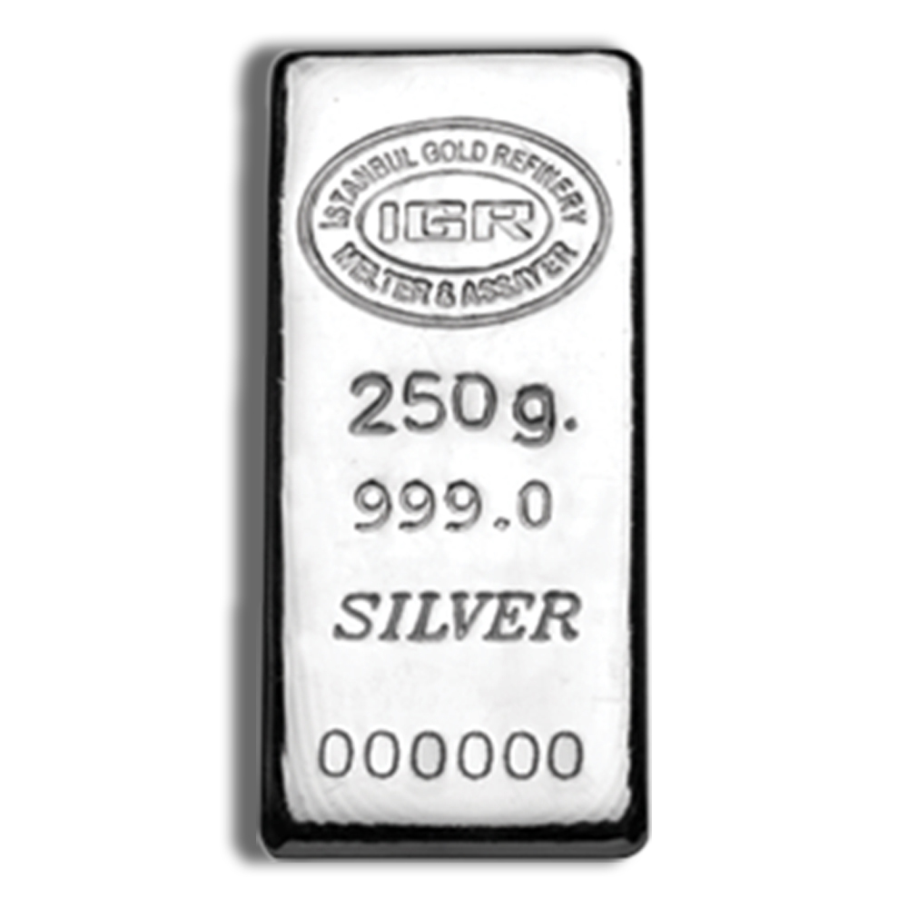 250 g Silver Bar - IGR Metals