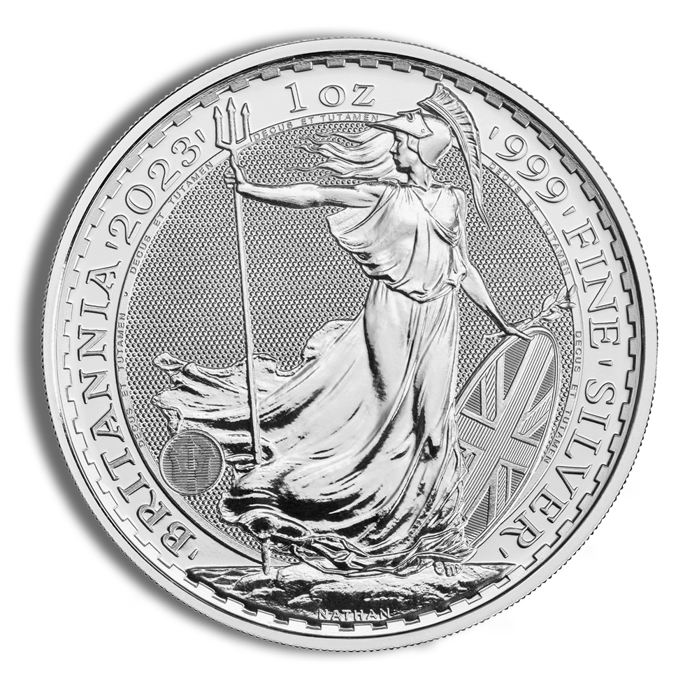 2023 1 oz Great Britain Silver Britannia - King