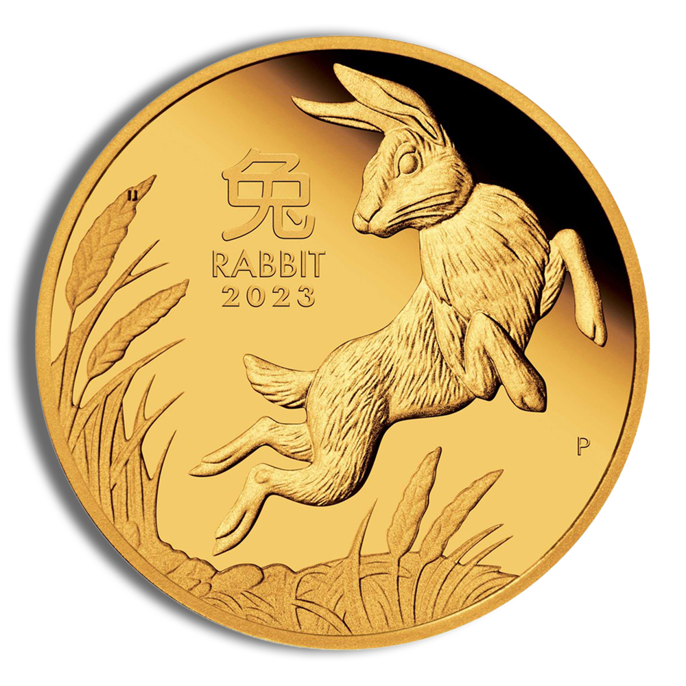 2023 1/10 oz Gold Australia Year of the Rabbit - Proof