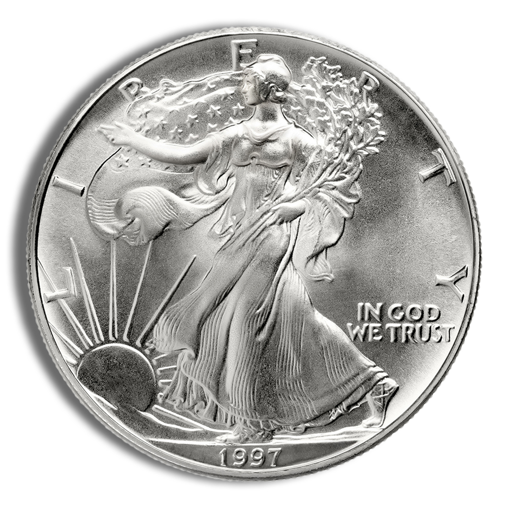 1997 Silver American Eagle - BU