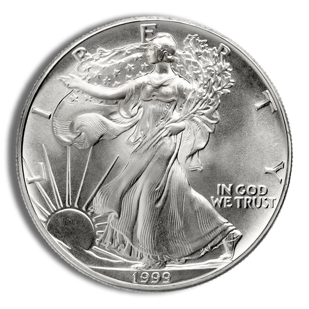 1999 Silver American Eagle - BU