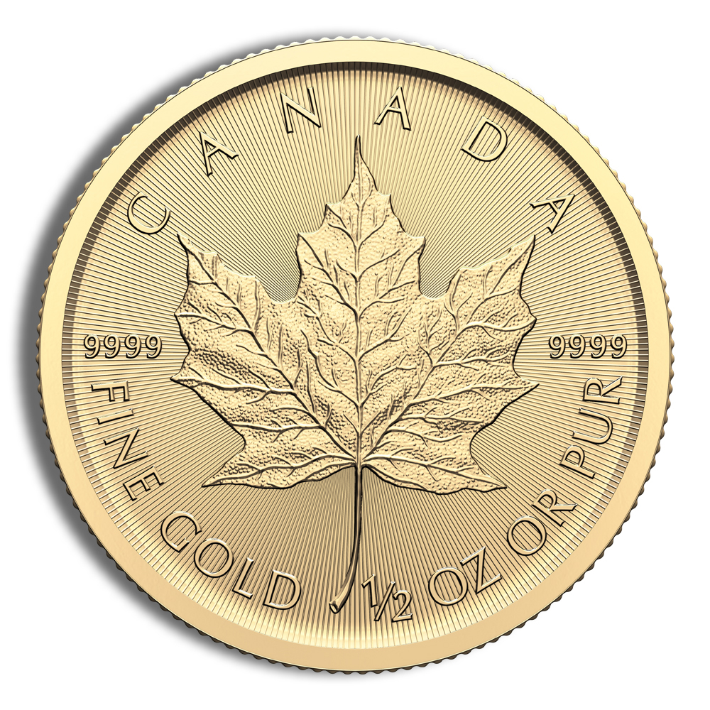 2024 1/2 oz Gold Maple Leaf (Sealed)