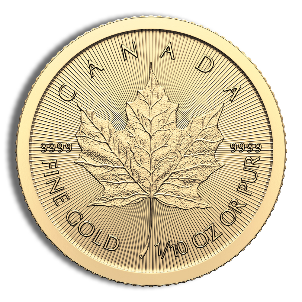 2024 1/10 oz Gold Maple Leaf (Sealed)