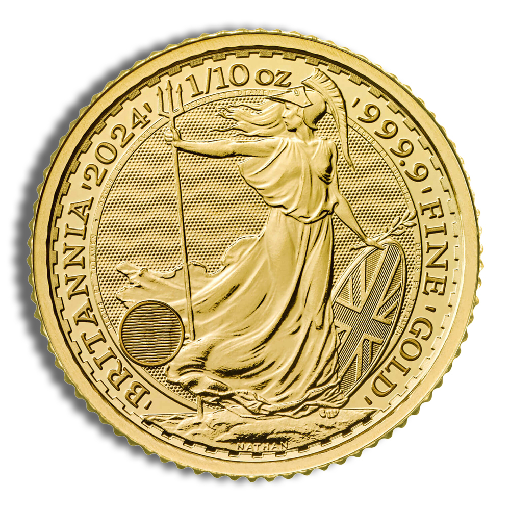 2024 1/10 oz Gold Britannia