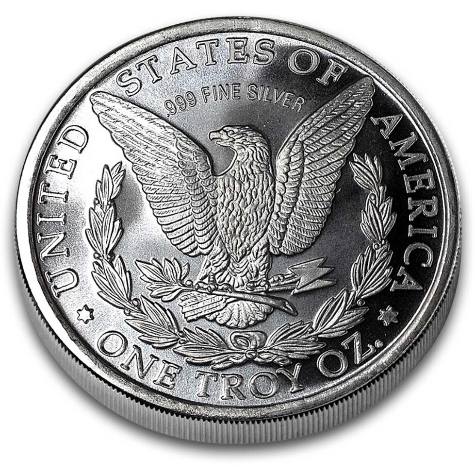 1 oz Silver Round - Morgan Dollar
