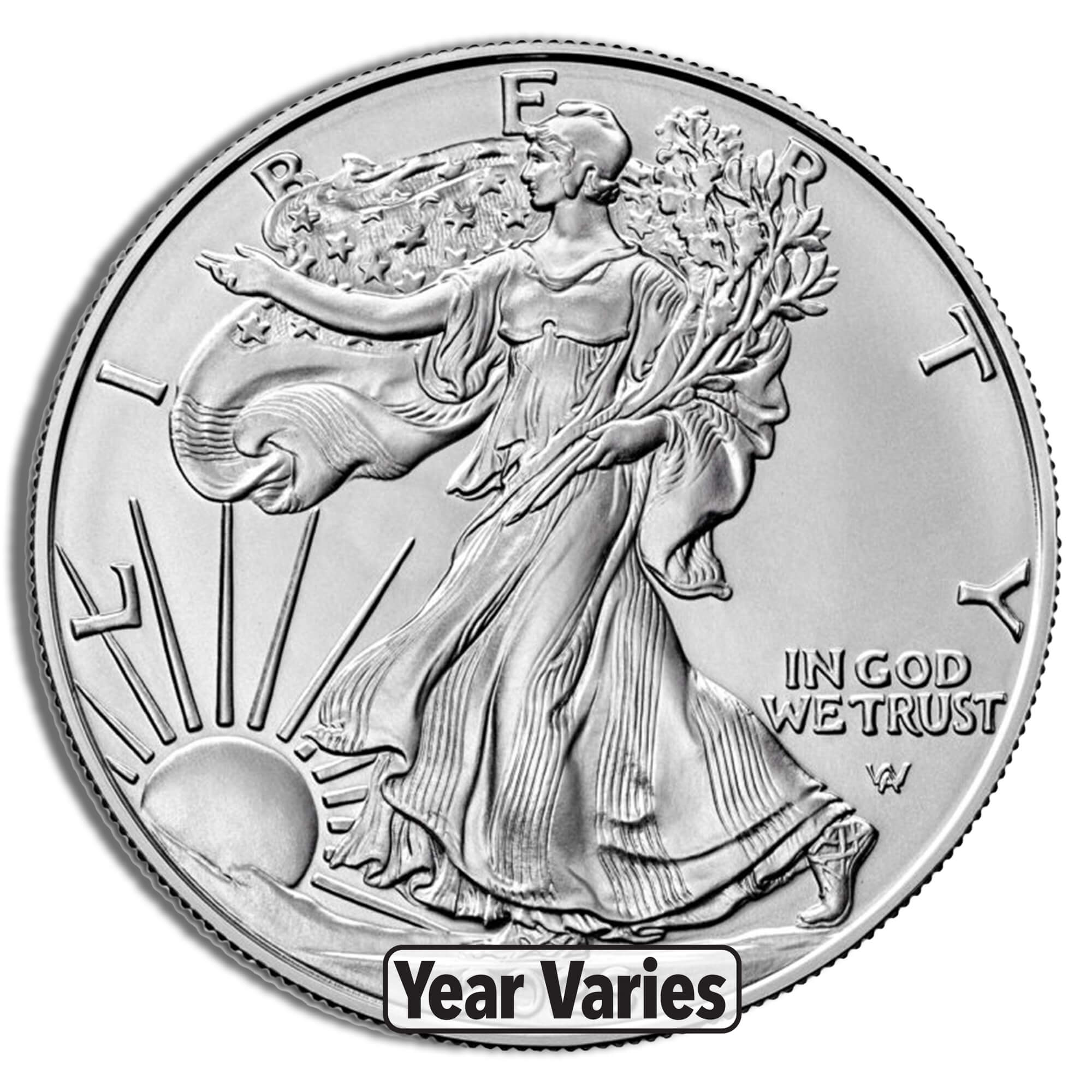 Silver American Eagle - BU (Year Varies)