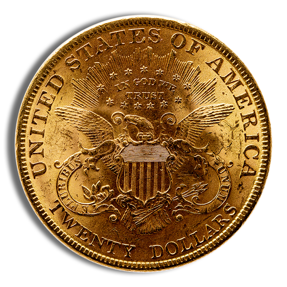 $20 Gold Liberty Double Eagle - AU