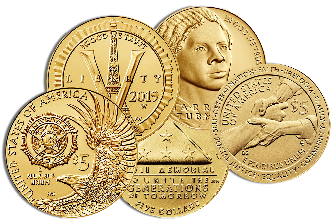 U.S. $5 Modern Gold Commemorative Coin