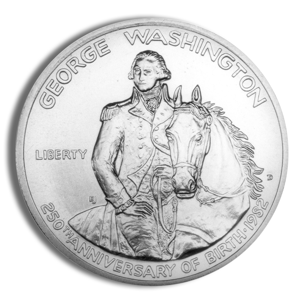 1982-S George Washington Silver Half Dollar - Proof