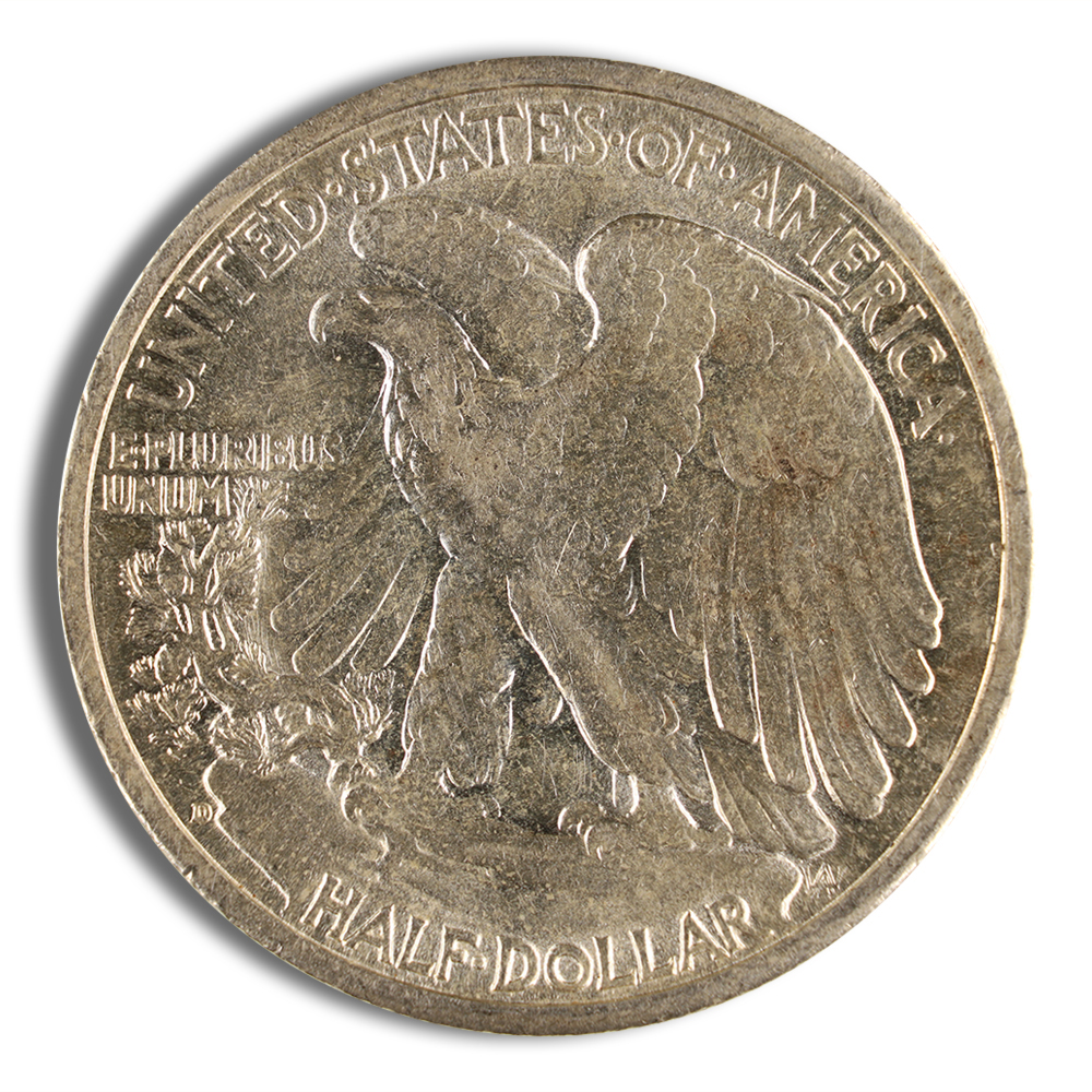 $1 FV 90% Silver Walking Liberty Half Dollars - AU