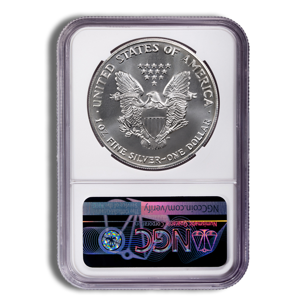 2015 Silver Eagle NGC MS69