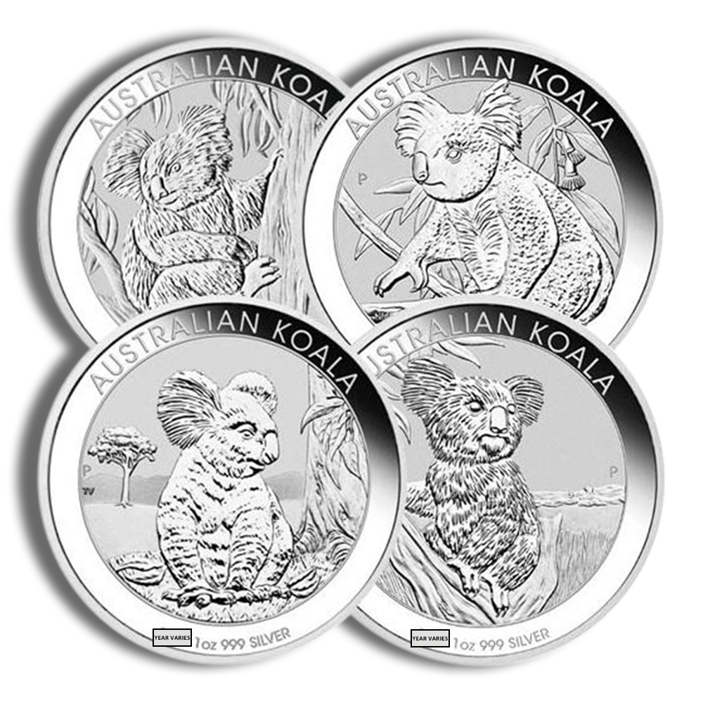 1 oz Australian Koala Silver Coin - In Capsule (Year Varies)