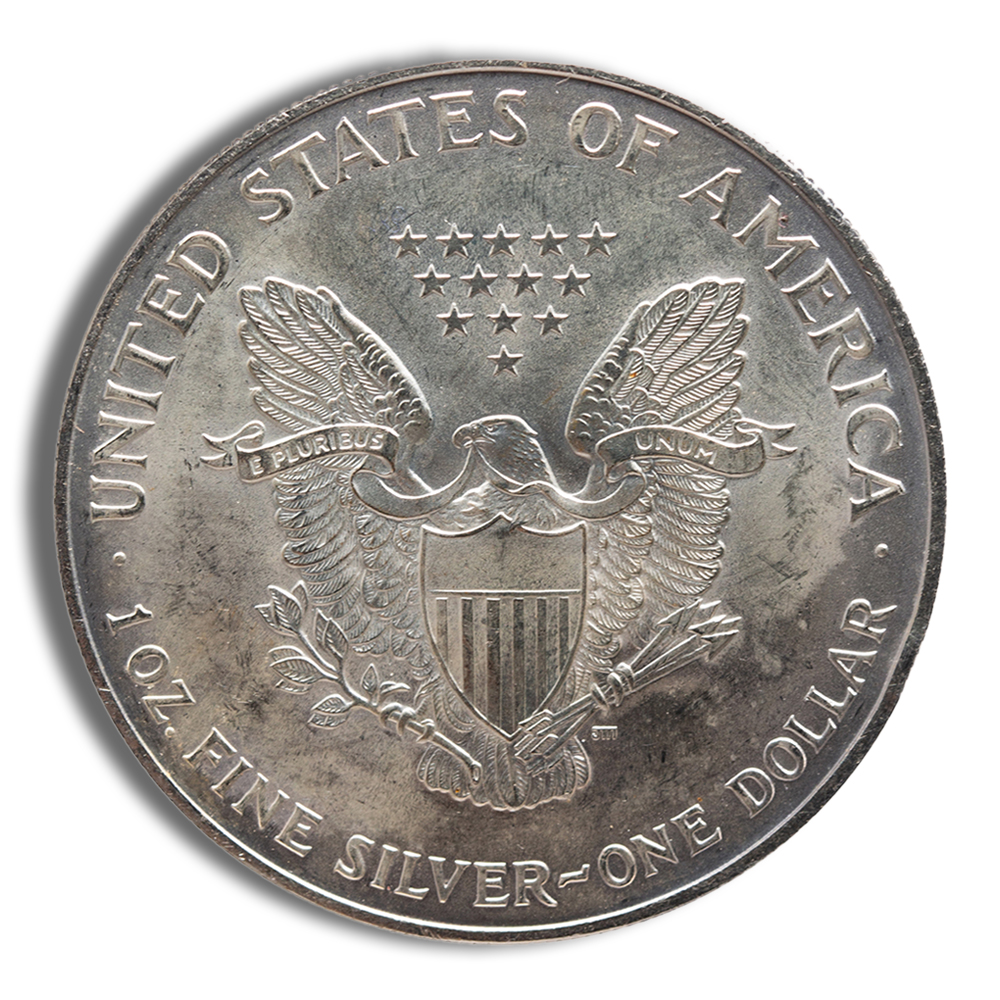 1996 Silver American Eagle - Impaired