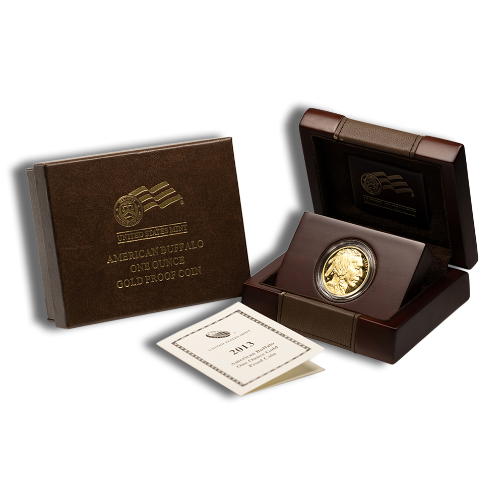 2013-W 1 oz Proof Gold Buffalo (w/Box & COA)