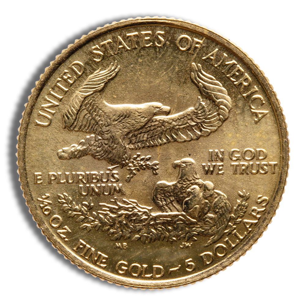 1986 1/10 oz Gold Eagle - BU (MCMLXXXVI)